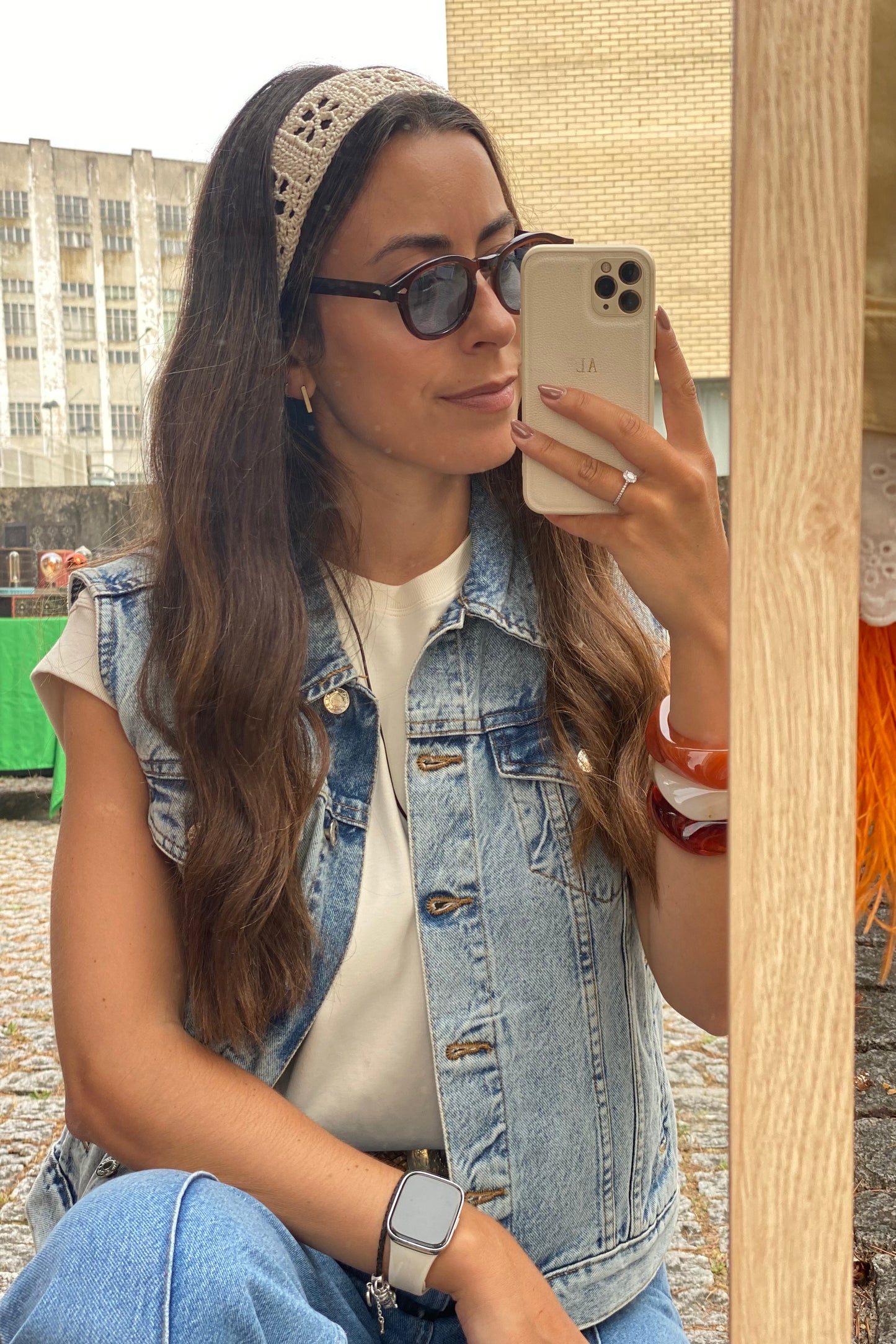FITA CABELO FLOWER